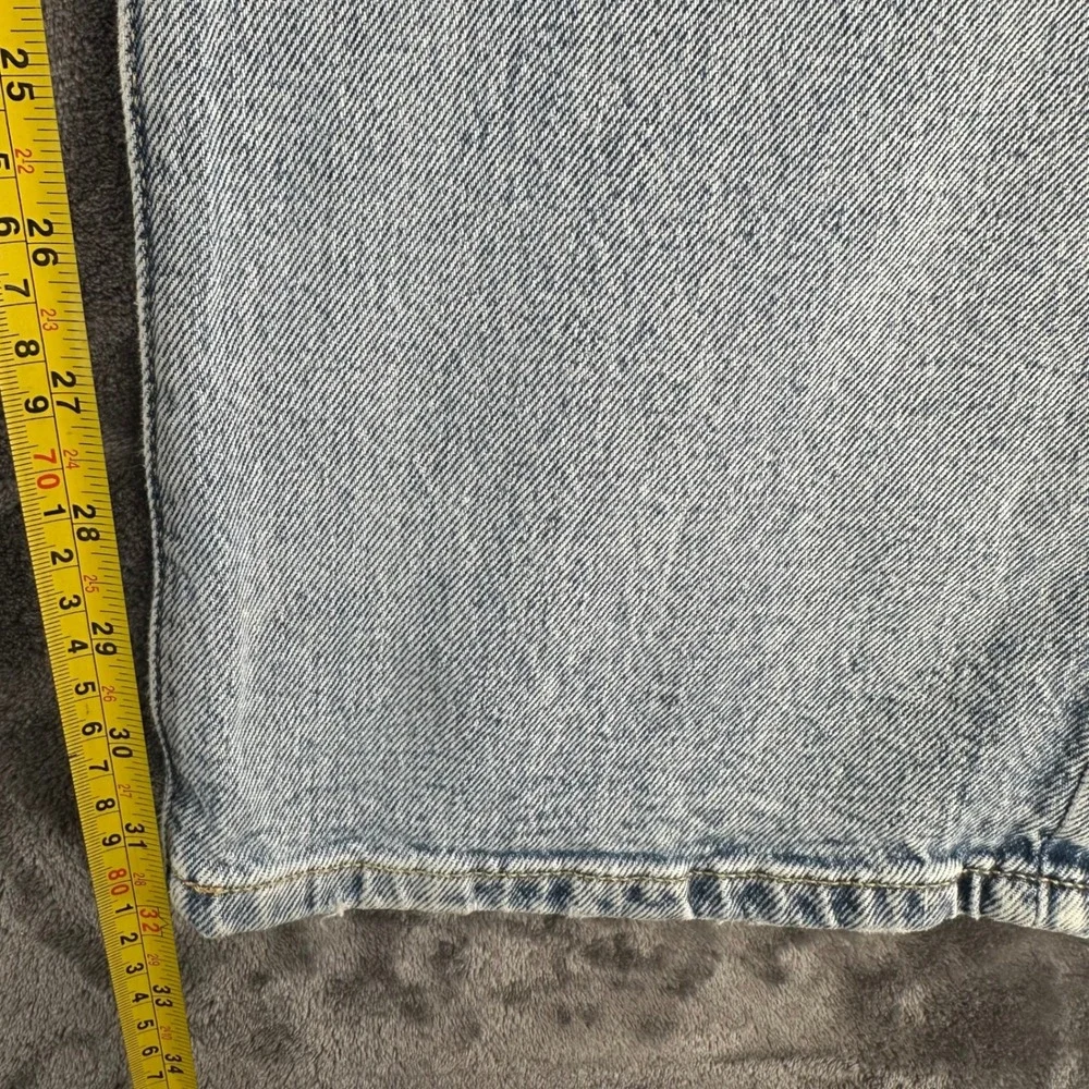 Lucky Brand 181 Relaxed Straight Jeans Mens 32x32 Light Wash Denim Blue